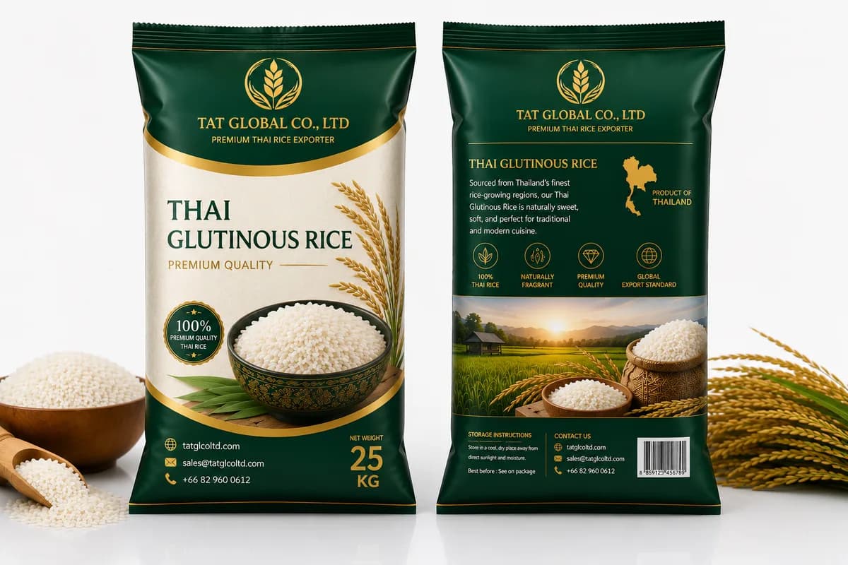 Thai Glutinous Rice — Premium Thai rice grains